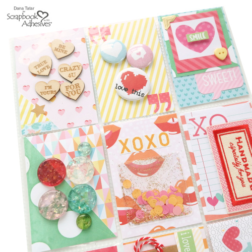 Pocket Letter for Valentine's Day by Dana Tatar for Scrapbook Adhesives by 3L