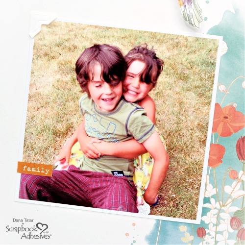 Good Vibes Scrapbook Layout by Dana Tatar for Scrapbook Adhesives by 3L