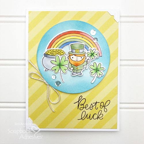 Best of Luck St. Patrick's Day Card Duo by Teri Anderson for Scrapbook Adhesives by 3L