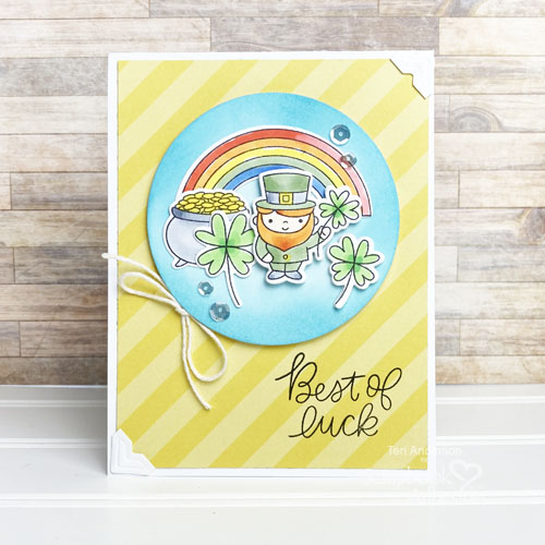 Best of Luck St. Patrick's Day Card Duo by Teri Anderson for Scrapbook Adhesives by 3L