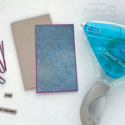Find Joy Card in Two Ways by Judy Hayes for Scrapbook Adhesives by 3L 