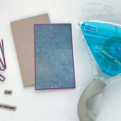 Find Joy Card in Two Ways by Judy Hayes for Scrapbook Adhesives by 3L
