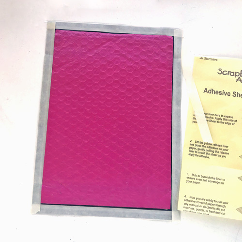 Upcycle Packaging to a Mini Journal by Judy Hayes for Scrapbook Adhesives by 3L