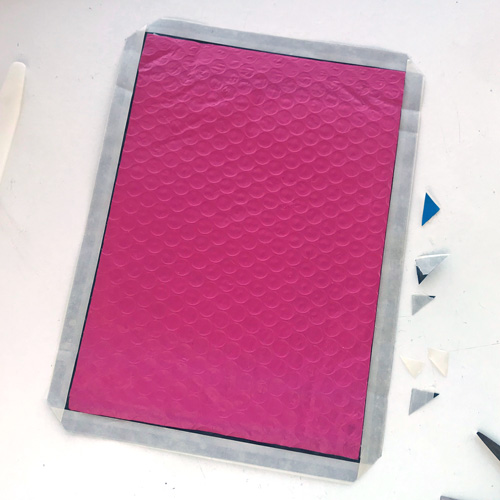 Upcycle Packaging to a Mini Journal by Judy Hayes for Scrapbook Adhesives by 3L