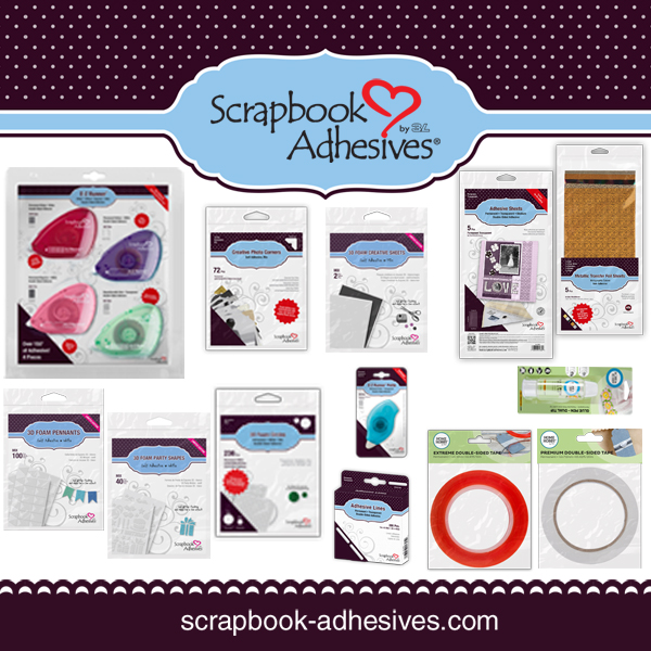 Scrapbook Adhesives by 3L Crafty Power Blog - Scrapbook Adhesives by 3L