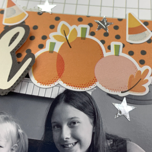 October Monthly Recap Layout by Christine Meyer using Scrapbook Adhesives by 3L