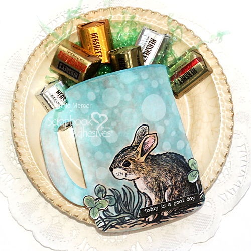 Shaped Bunny Cup Pocket by Connie Mercer for Scrapbook Adhesives by 3L