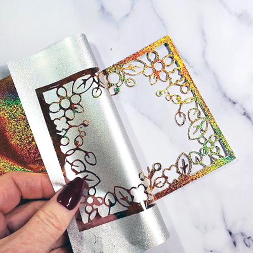 Foiled Floral Anniversary Card by Jamie Martin for Scrapbook Adhesives by 3L