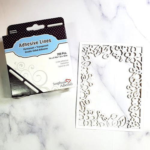 Foiled Floral Anniversary Card by Jamie Martin for Scrapbook Adhesives by 3L
