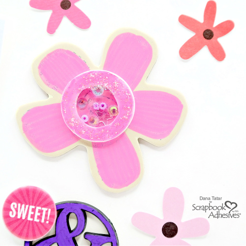 3D Foam Circle Frames Shakers by Dana Tatar for Scrapbook Adhesives by 3L