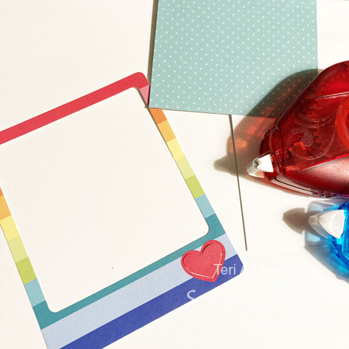 Fun and Colorful Mini Cards by Teri Anderson for Scrapbook Adhesives by 3L