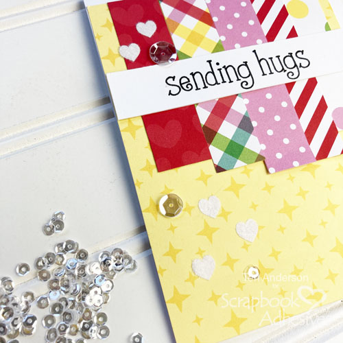 Quick Cards with Paper Strips by Teri Anderson for Scrapbook Adhesives by 3L