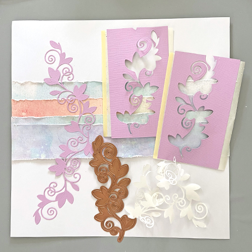 Together Watercolor Layout by Margie Higuchi for Scrapbook Adhesives by 3L 