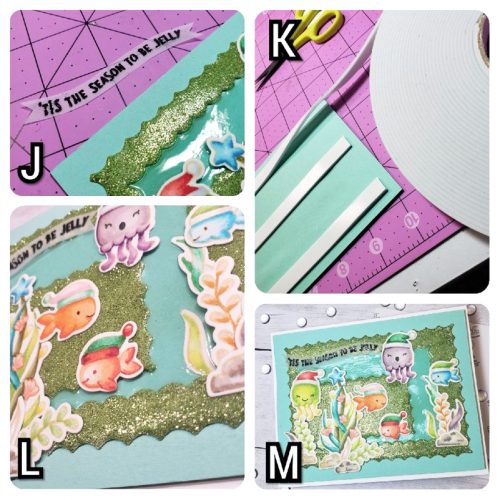 Tis the Sea-son Card by Jenn Gross for Scrapbook Adhesives by 3L