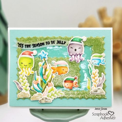 Tis the Sea-son Card by Jenn Gross for Scrapbook Adhesives by 3L