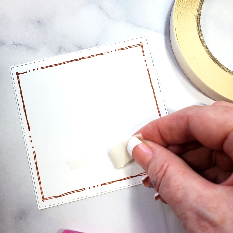 Glittered Coffee Card by Jamie Martin for Scrapbook Adhesives by 3L