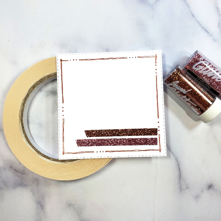 Glittered Coffee Card by Jamie Martin for Scrapbook Adhesives by 3L