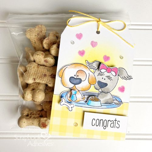 Dog Treat Gift Tag by Teri Anderson