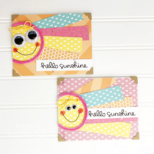 Sunny Cards for Summer by Teri Anderson for Scrapbook Adhesives by 3L