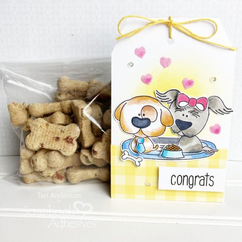 Dog Treat Gift Tag by Teri Anderson for Scrapbook Adhesives by 3L 