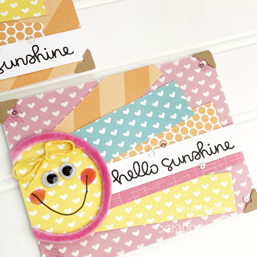 Sunny Cards for Summer by Teri Anderson for Scrapbook Adhesives by 3L