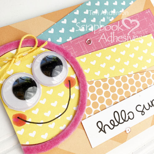 Sunny Cards for Summer by Teri Anderson for Scrapbook Adhesives by 3L