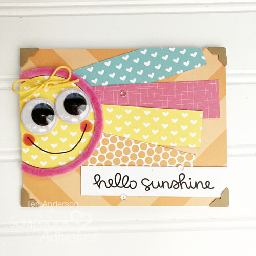 Sunny Cards for Summer by Teri Anderson for Scrapbook Adhesives by 3L