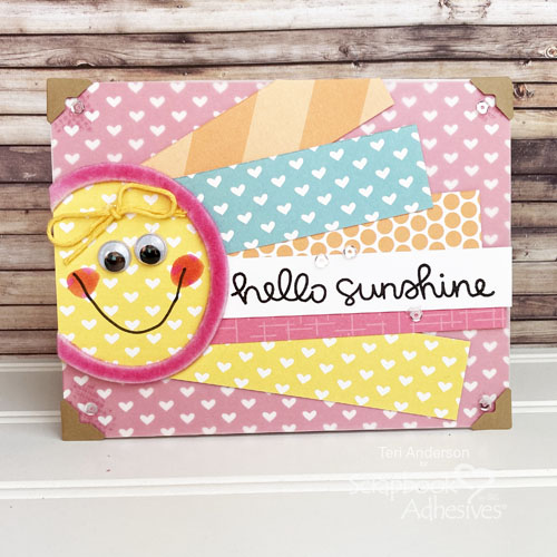 Sunny Cards for Summer by Teri Anderson for Scrapbook Adhesives by 3L