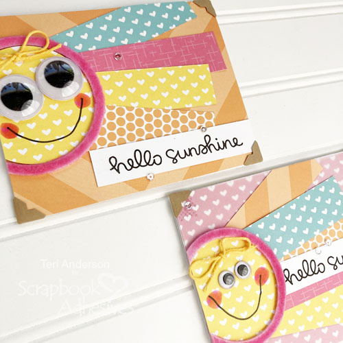 Sunny Cards for Summer by Teri Anderson for Scrapbook Adhesives by 3L