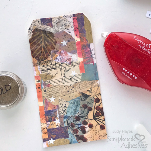 Celebrate You Collage Tag by Judy Hayes for Scrapbook Adhesives by 3L