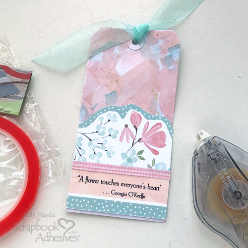Pocket Card of Wishes by Judy Hayes for Scrapbook Adhesives by 3L