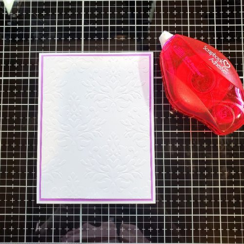 Floating Strips Card by Jamie Martin for Scrapbook Adhesives by 3L