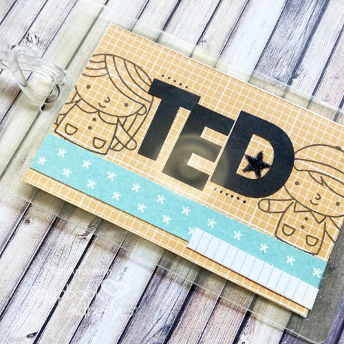 Backpack Name Tags by Teri Anderson for Scrapbook Adhesives by 3L