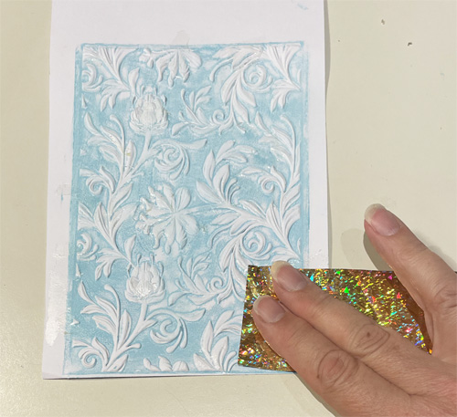 Make a Wish Foiled Accent Card by Yvonne van de Grijp for Scrapbook Adhesives by 3L 