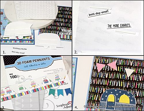 Happy Camper Birthday Cards by Connie Mercer for Scrapbook Adhesives by 3L