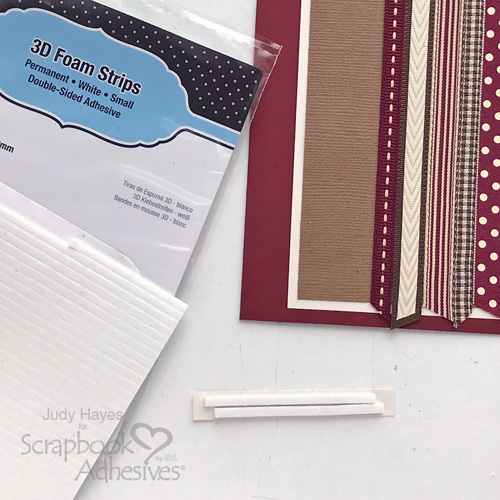 Just Celebrate Ribbon Card by Judy Hayes for Scrapbook Adhesives by 3L
