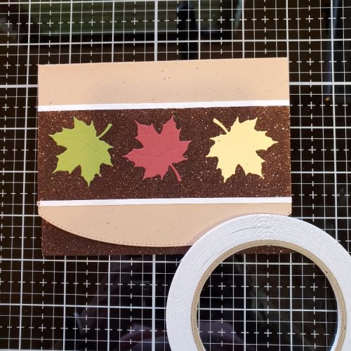 Fall Glittery Greetings by Jamie Martin for Scrapbook Adhesives by 3L  