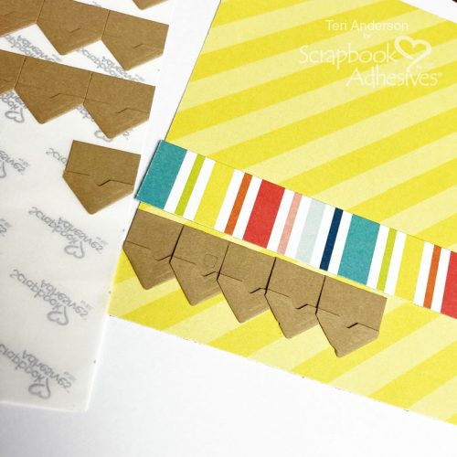 Book Lovers Card Tutorial by Teri Anderson for Scrapbook Adhesives by 3L
