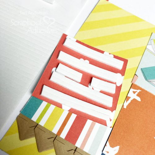 Book Lovers Card Tutorial by Teri Anderson for Scrapbook Adhesives by 3L