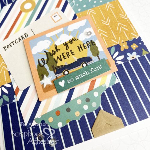 Cards for Travelers by Teri Anderson for Scrapbook Adhesives by 3L 