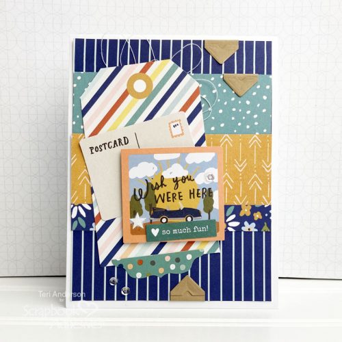 Cards for Travelers by Teri Anderson for Scrapbook Adhesives by 3L 