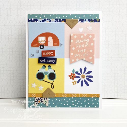 Cards for Travelers by Teri Anderson for Scrapbook Adhesives by 3L 