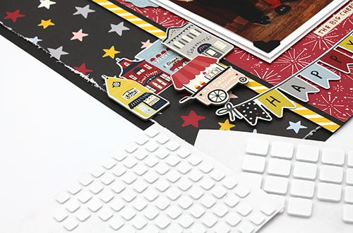 Happy Place Layered Embellishments by Tracy McLennon for Scrapbook Adhesives by 3L