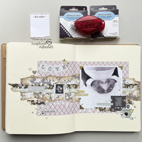 True Love Art Journal by Yvonne van de Grijp for Scrapbook Adhesives by 3L 