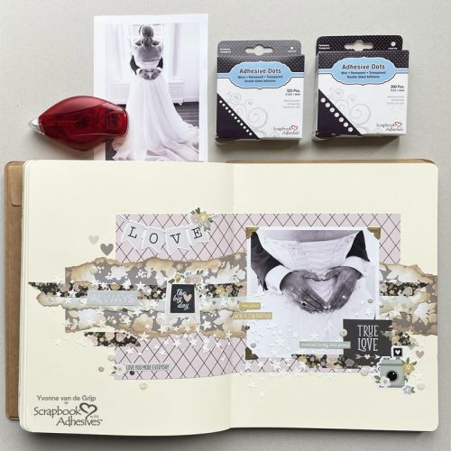 True Love Art Journal by Yvonne van de Grijp for Scrapbook Adhesives by 3L