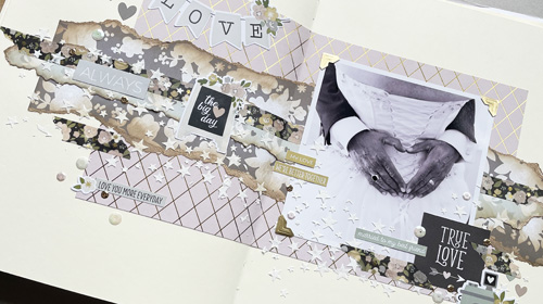 True Love Art Journal by Yvonne van de Grijp for Scrapbook Adhesives by 3L