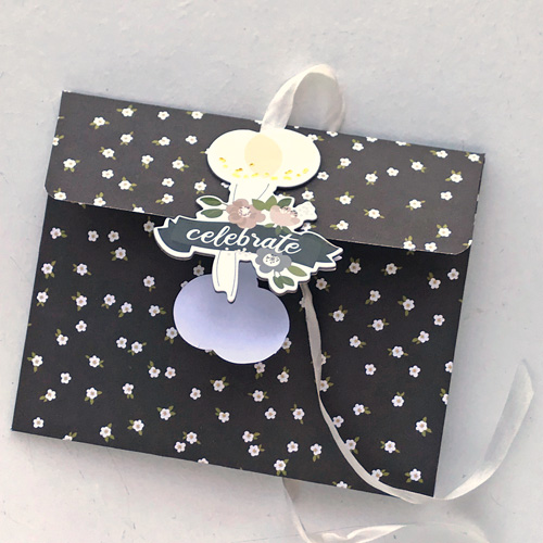 Folio Pocket Wedding Card by Judy Hayes for Scrapbook Adhesives by 3L