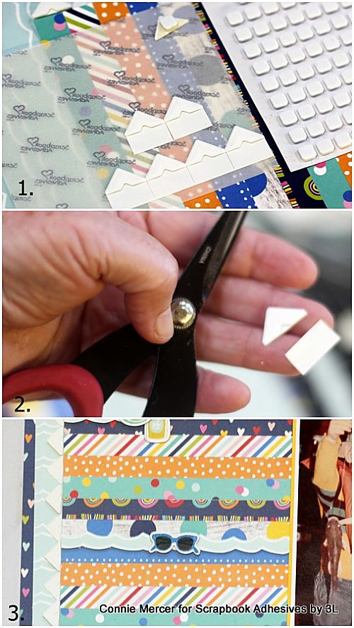 Good Fun Page with Simple Stories by Connie Mercer for Scrapbook Adhesives by 3L