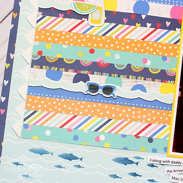 Good Fun Page with Simple Stories by Connie Mercer for Scrapbook Adhesives by 3L
