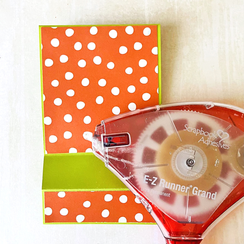 Carried Away Gnome Step Card by Linda Lucas for Scrapbook Adhesives by 3L